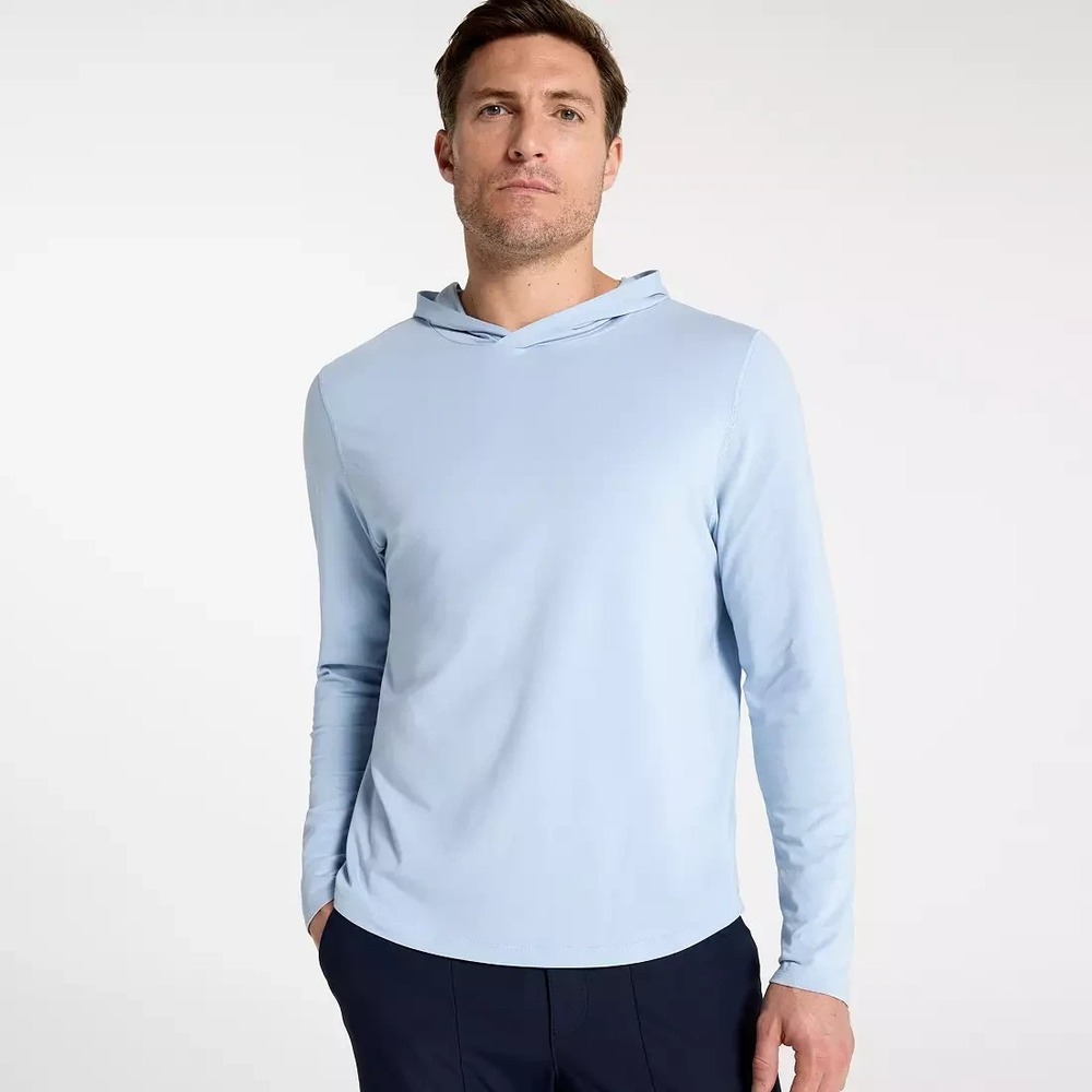 VRST Essential Hoodie Mens XL Faded Blue New UPF 30+ Breathable MAX241121GWFS